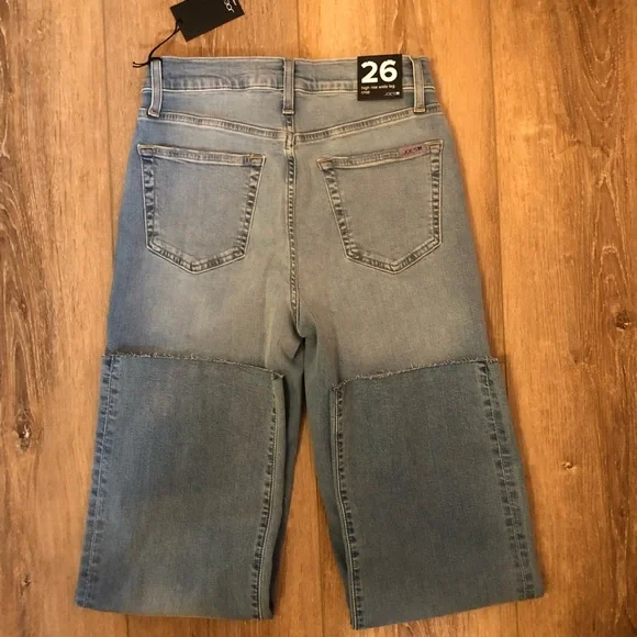 Joe’s Gwendoline High Rise‎ Wide Leg Crop Jeans Size 26 New With Tags